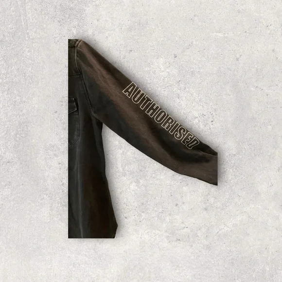 DENIM SHIRT JACKET W/ GRAPHICS - Picture 3 of 5